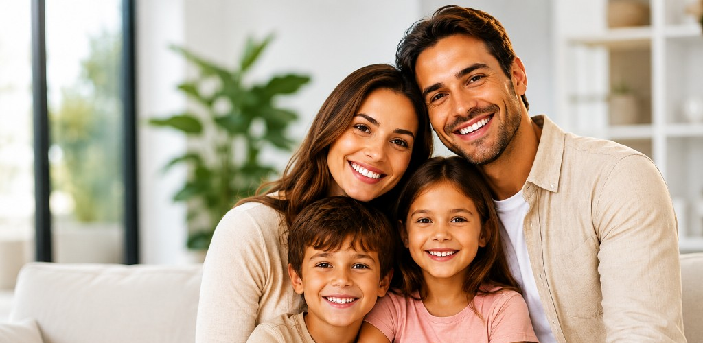 Família utilizando Plano de Saúde Alice em Alphaville